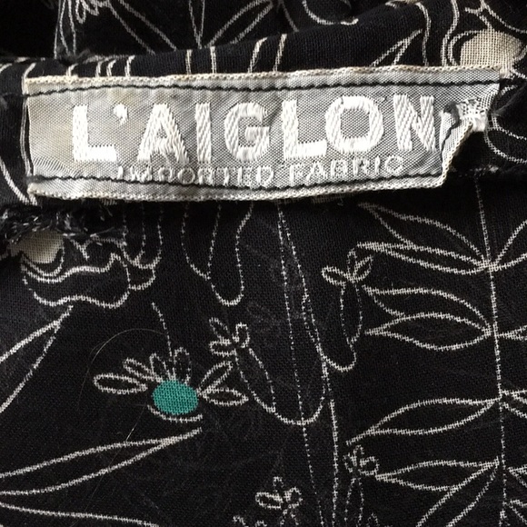 Vintage Sheer Embroidered Dress with Belt. Size 8/10 - Picture 8 of 8